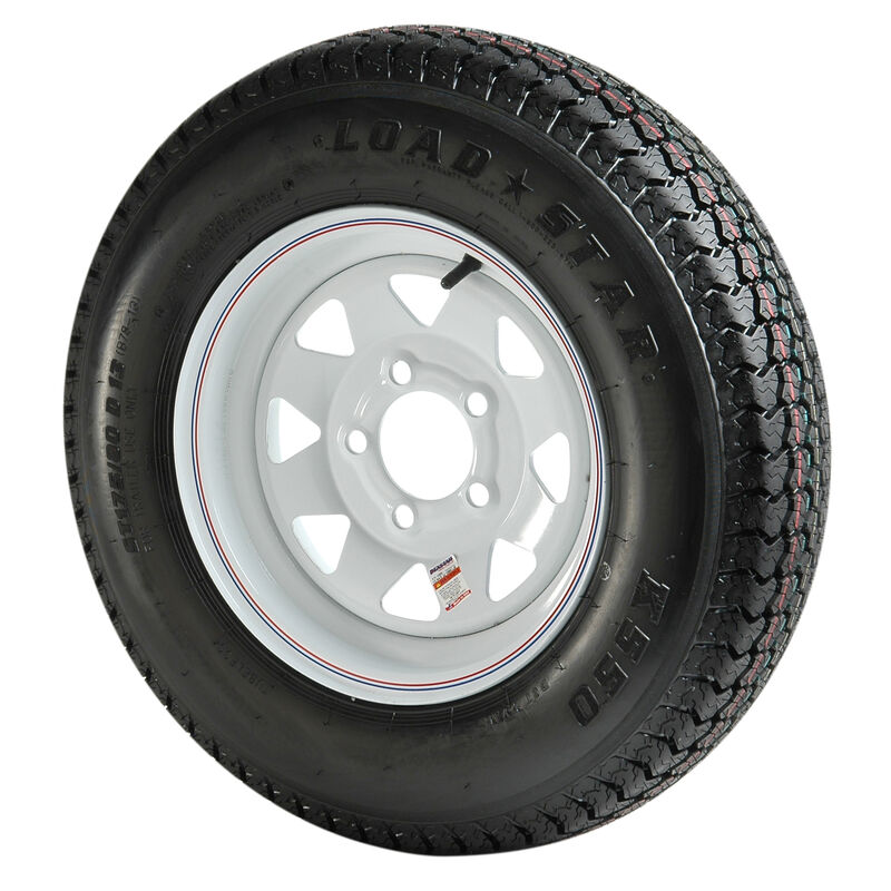 B78x 13 C Bias Trailer Tire & Wheel image number 1