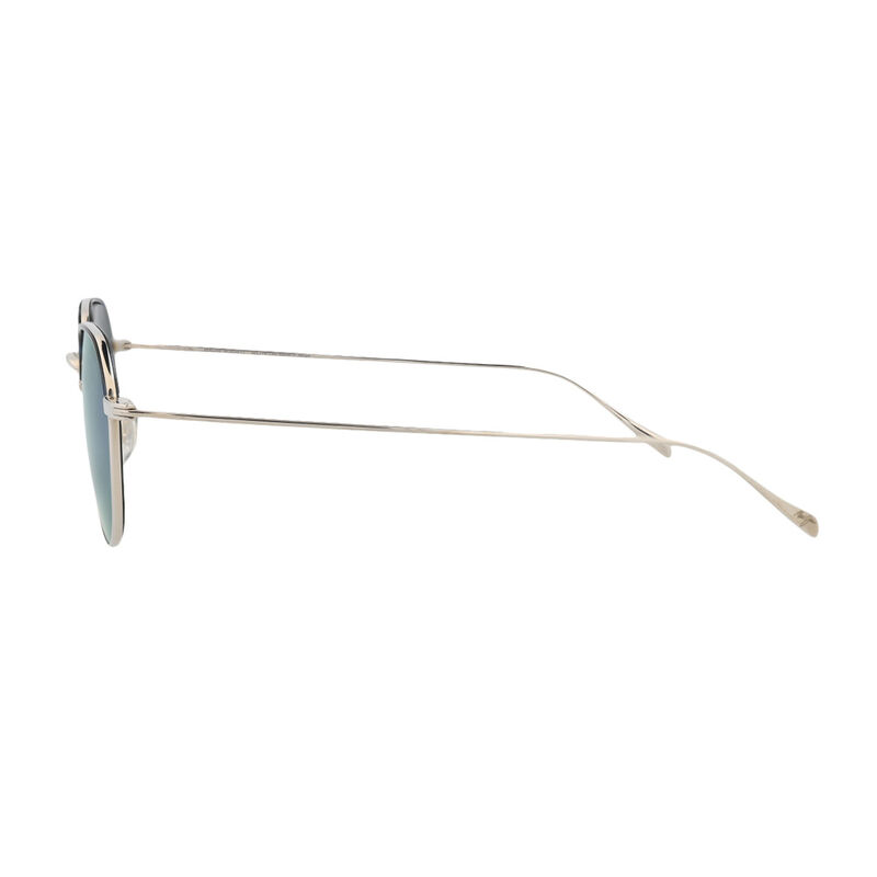 Maui Jim Fashion Round Sunglasses - Silver Blue image number 3