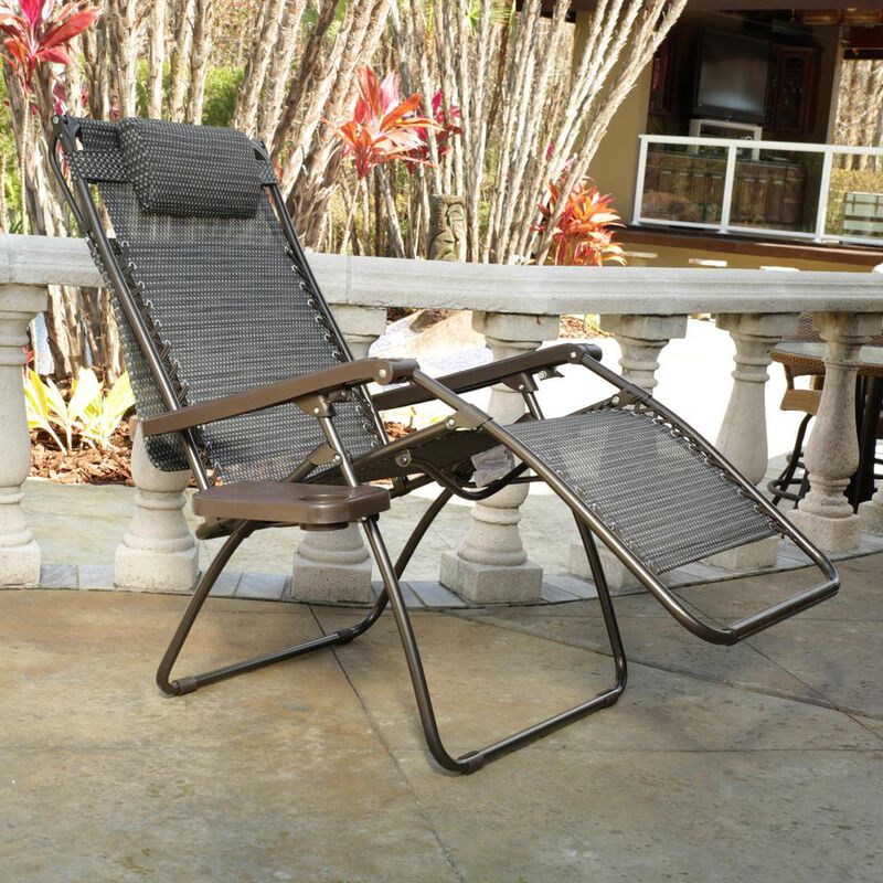 Mesh Canopy Zero Gravity Recliner, Large image number 6