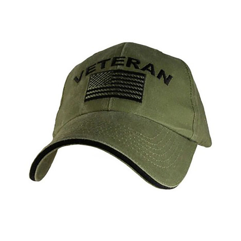 USA Veteran Flag Baseball Cap image number 1