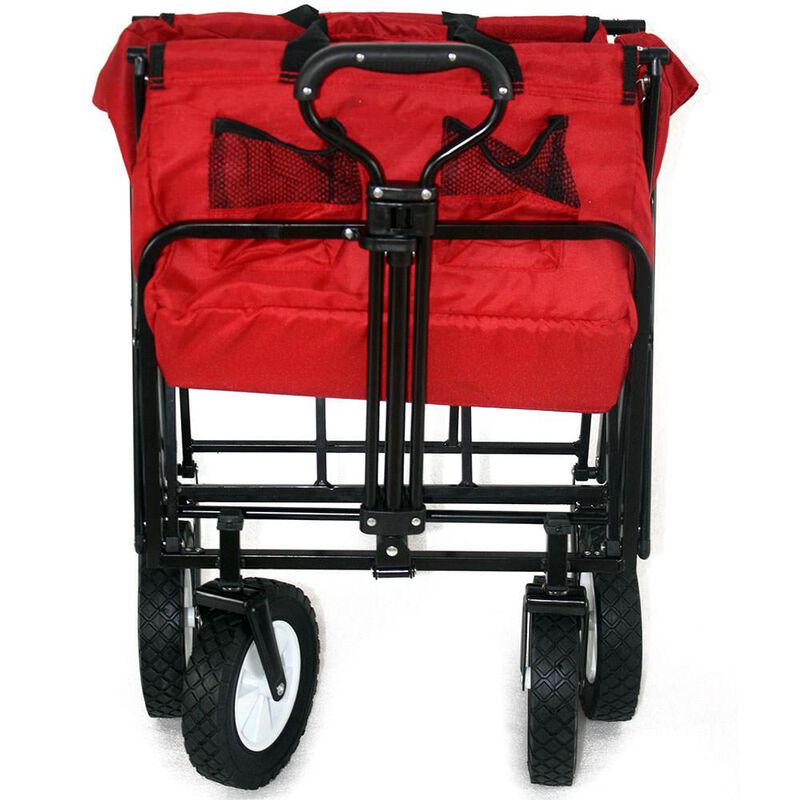 Mac Sports Macwagon Foldable and Wheeled Red Wagon image number 10