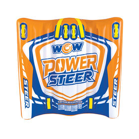 WOW Power Steer 2-Person Steerable Towable Deck Tube