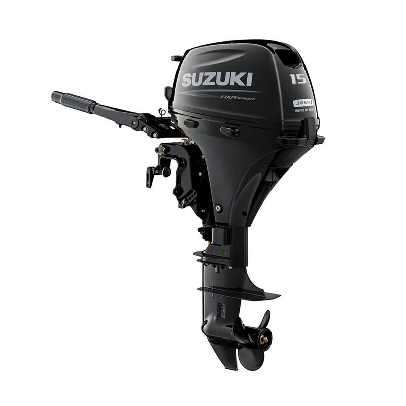 Suzuki 15 HP Outboard Motor, Model DF15AES5 image number 1