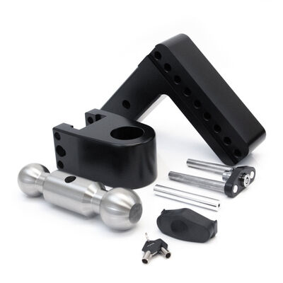 Weigh Safe 180° Drop Hitch w/Black Cerakote Finish and Chrome-Plated Steel Balls