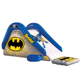 WOW Batman Pool Slide with Built-In Soaker Sprinklers