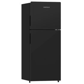 CONTOURE 10.7 cu.ft. RapidCold 12V DC Refrigerator, Black/Glass Door