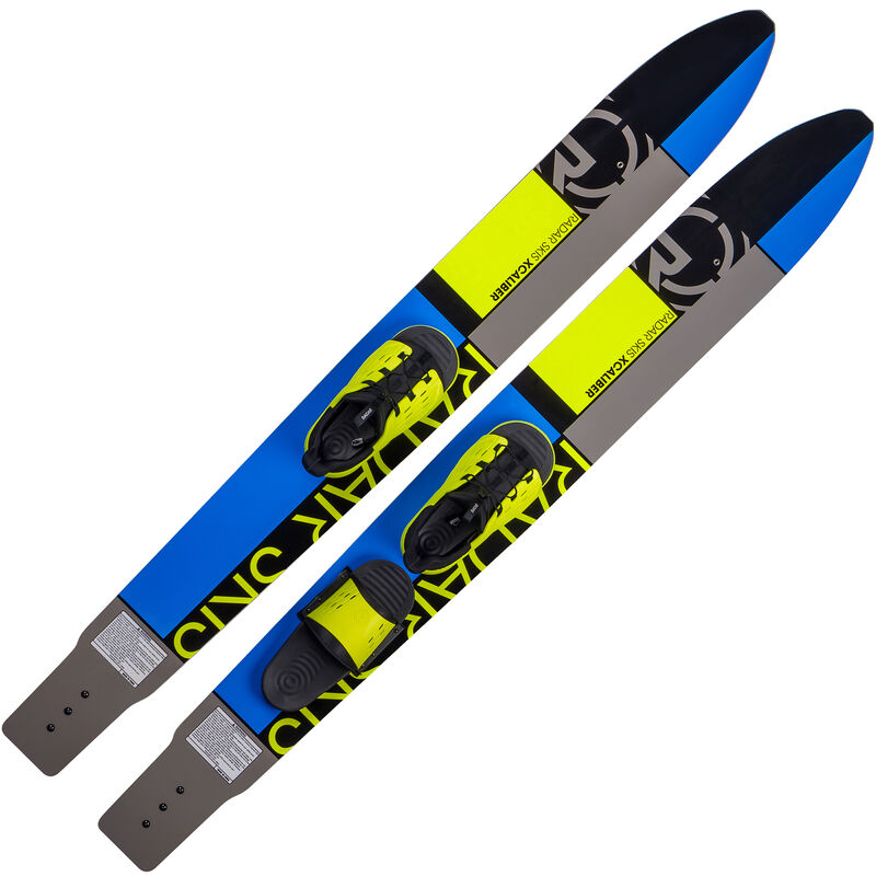 Radar X-Caliber 67" Combo Waterskis With Adjustable Bindings image number 1