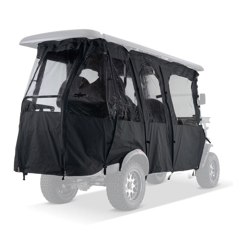 Kandi Golf Cart Soft Zippable Cab Enclosure, 6-Passenger Compatible image number 2