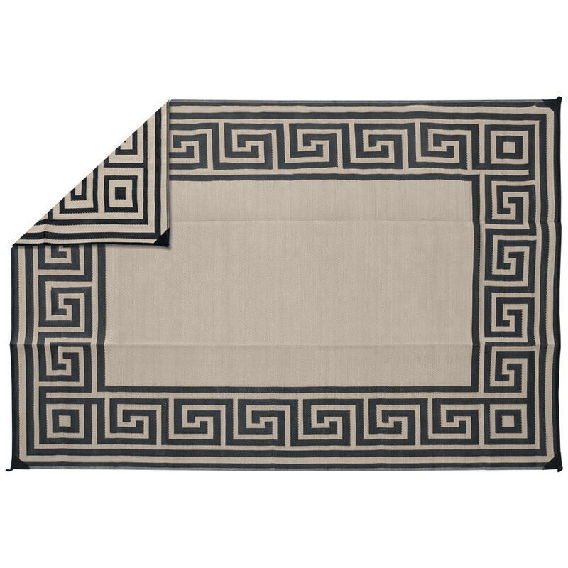 Reversible Greek Motif Design Patio Mat image number 5