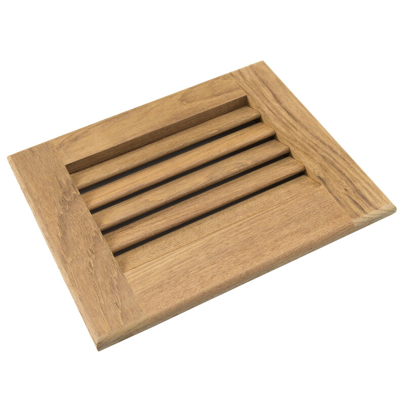 Whitecap Teak Louvered Insert, 7-1/2"H x 9-1/8"W x 3/4"D image number 2