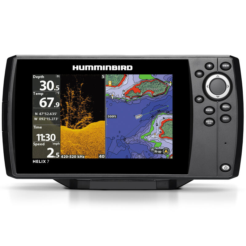 Humminbird Helix 7 DI GPS G2N CHIRP Fishfinder Chartplotter image number 1