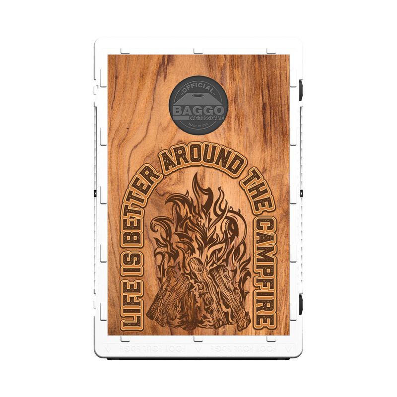 Baggo Around The Campfire 2x3 Travel Bean Bag Toss Game image number 2