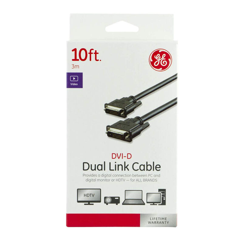 GE 10' DVI-D Dual Link Cable image number 4
