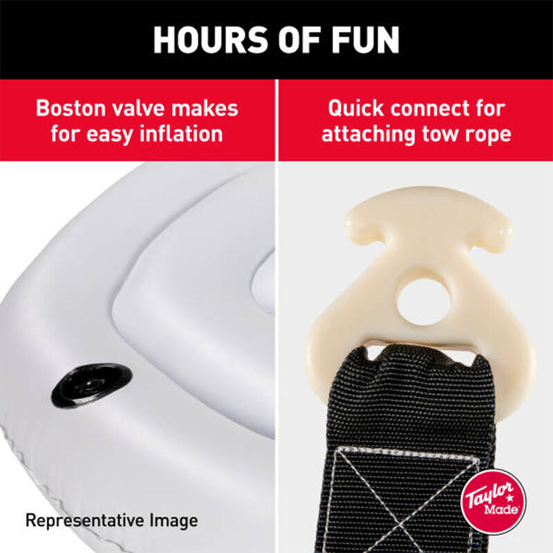 Taylor Made Chaos 4-Person Towable Tube image number 4