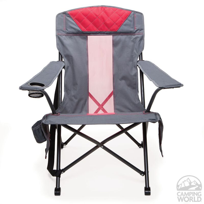 Gray-Red Tension Chair image number 2