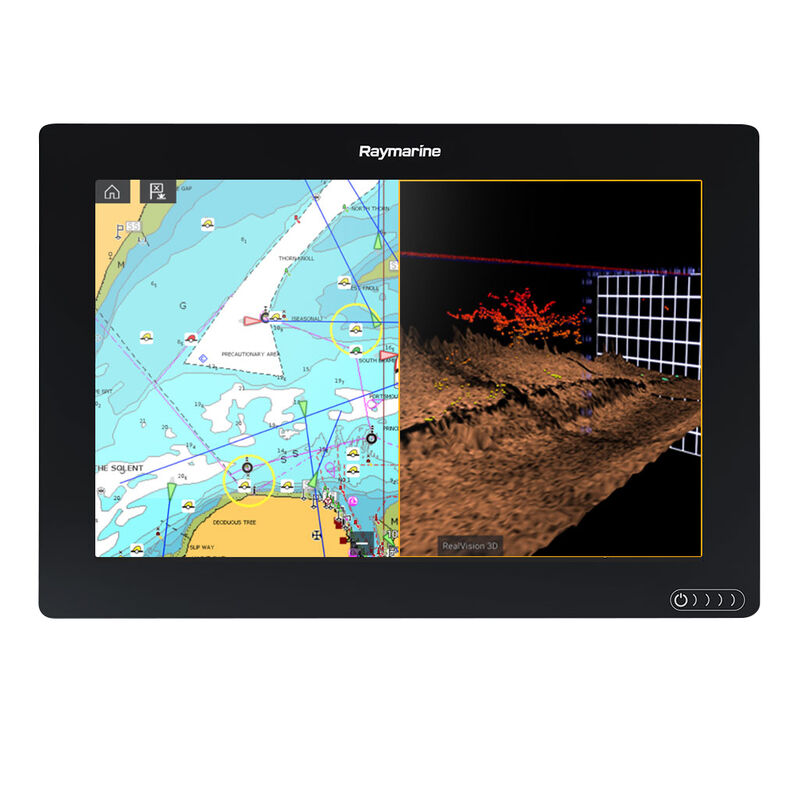 Raymarine Axiom 12 Touchscreen Multifunction Display with RealVision 3D Sonar image number 2