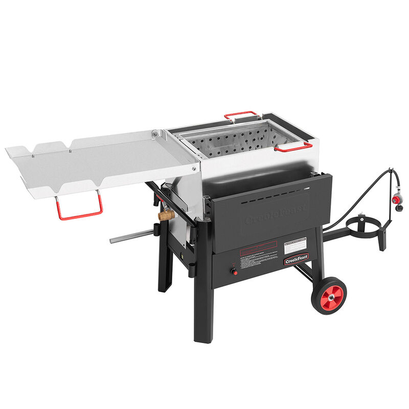 Royal Gourmet Creole Feast 70-Quart Crawfish Boiler Outdoor Gas Seafood Cooker image number 13