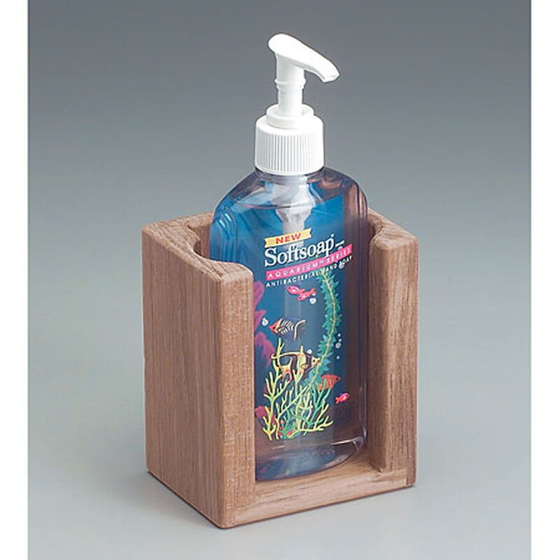 Whitecap Teak Liquid Soap Holder for 10-1/2 oz. Bottle image number 1