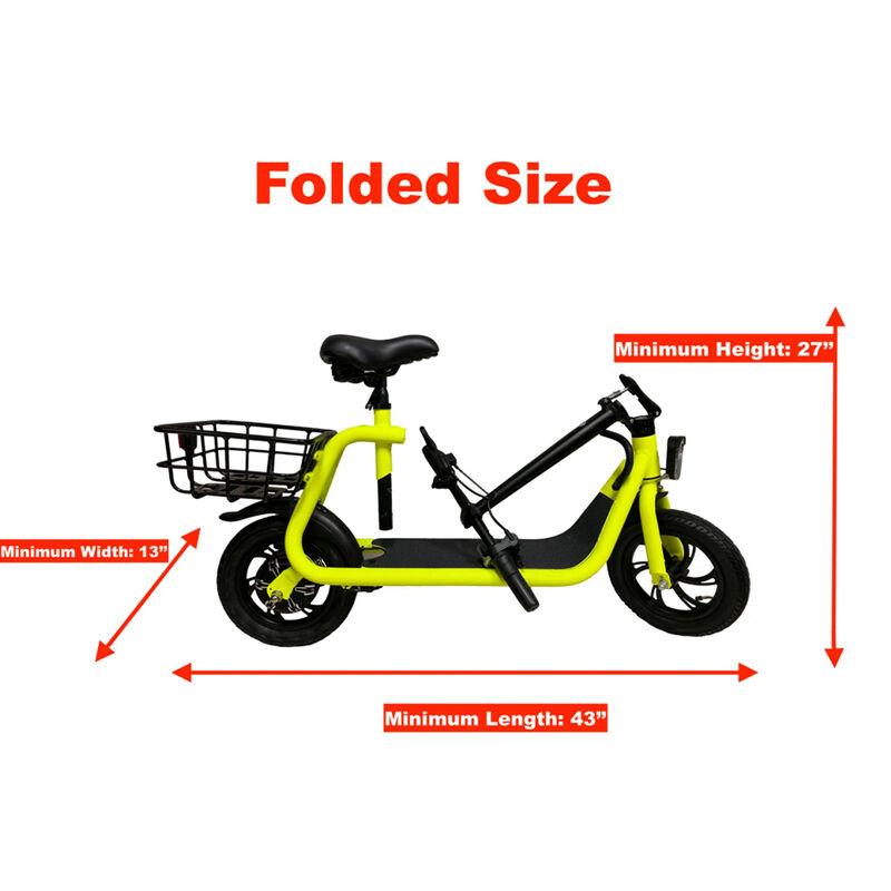 GlareWheel EB-C1 Electric Moped City Commuting Scooter image number 3