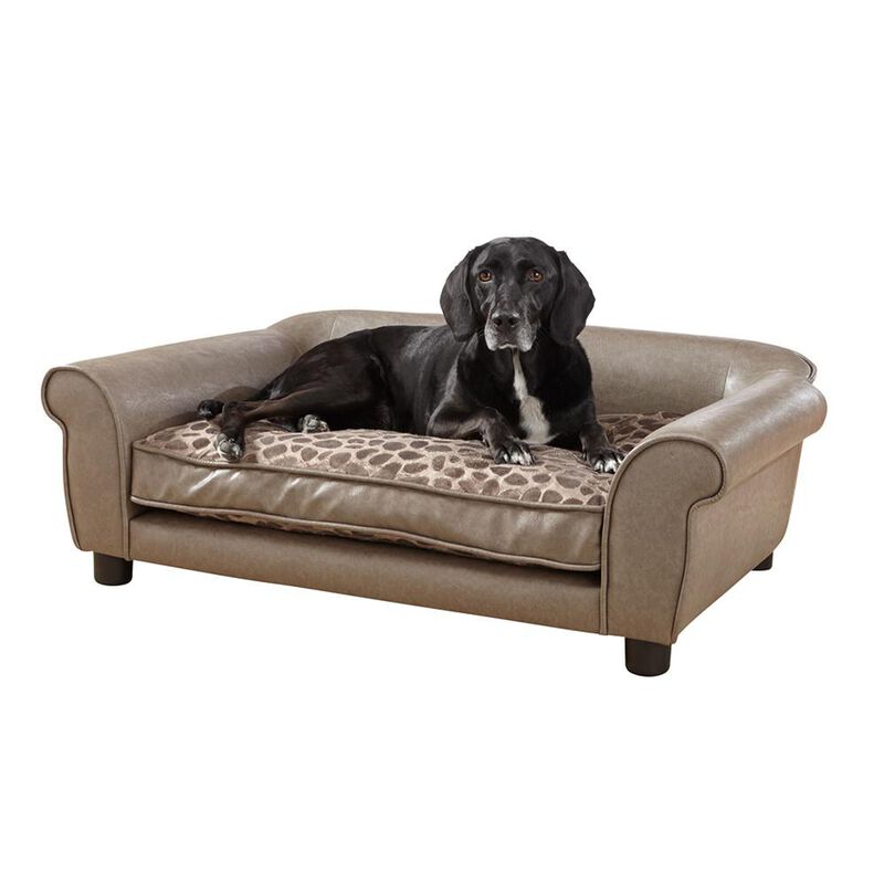 Rockwell Pet Sofa, Pewter image number 1