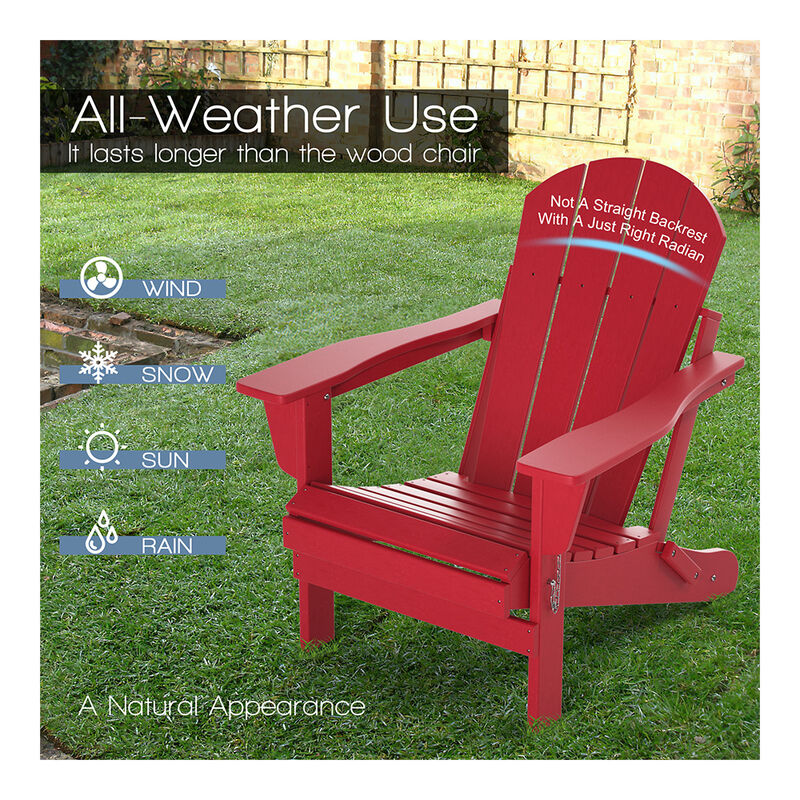 Upland Folding Adirondack Chair image number 7