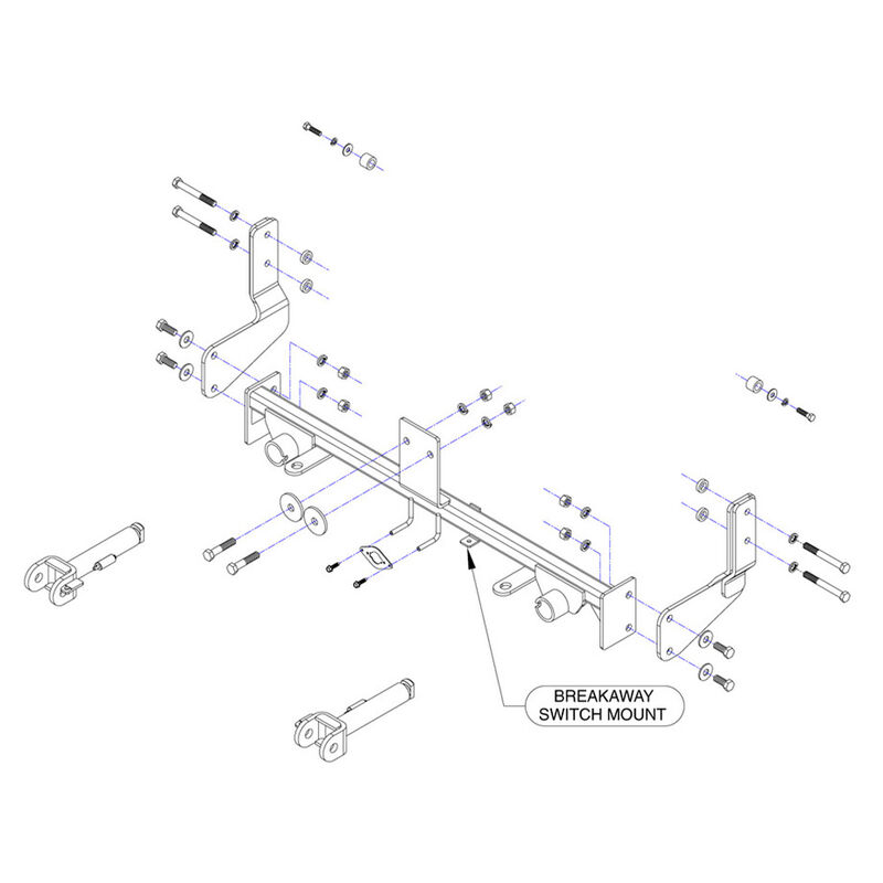 Roadmaster Direct-Connect Baseplate— 2014-2021 Mini Cooper (521884-5)