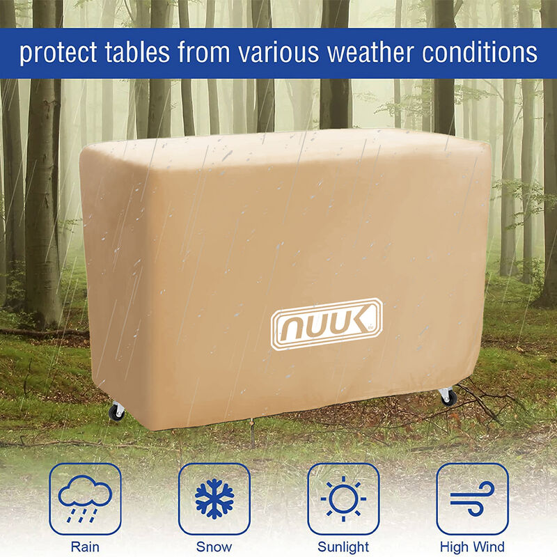NUUK 30" Outdoor Working Table with Waterproof Cover image number 6