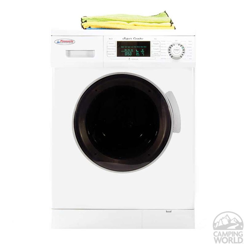 Pinnacle Super Combo Washer/Dryer 4400 with Automatic Water Level and Sensor Dry, White image number 2