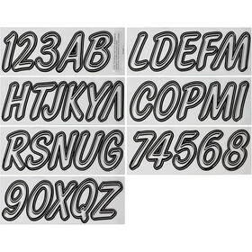 Hardline 400 Series Boat Lettering