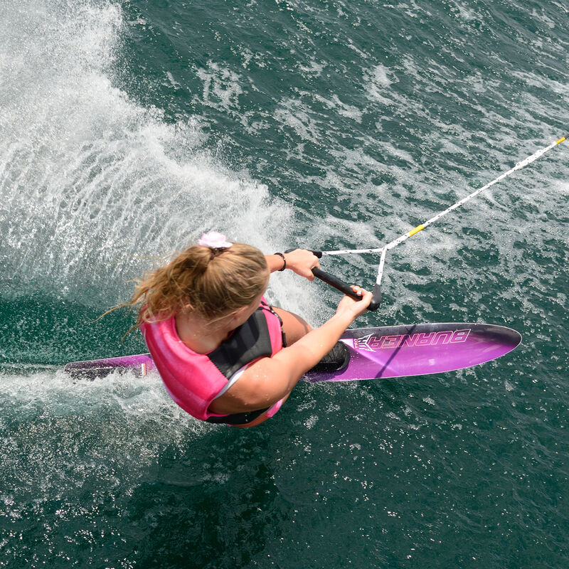 HO Women's Burner Slalom Waterski With Double Free-Max Bindings image number 3