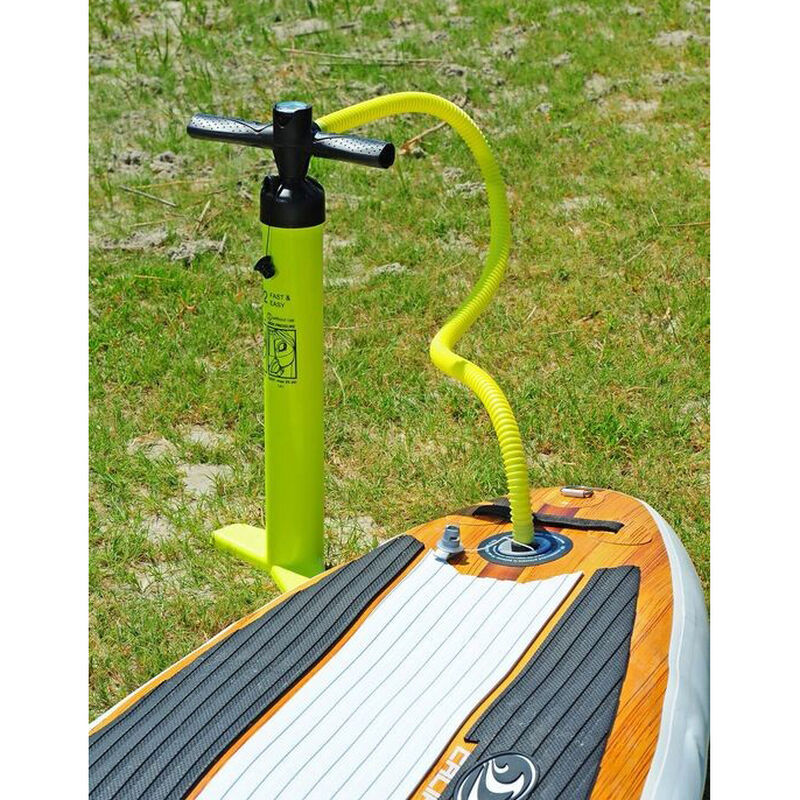 California Board Company 11' Nautic Inflatable Stand-Up Paddleboard, Wood Graphics image number 2