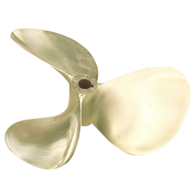 Michigan Dyna-Jet Cupped 3-Blade Prop, 1-1/8" SAE / Nibral, 13 dia x 15, LH