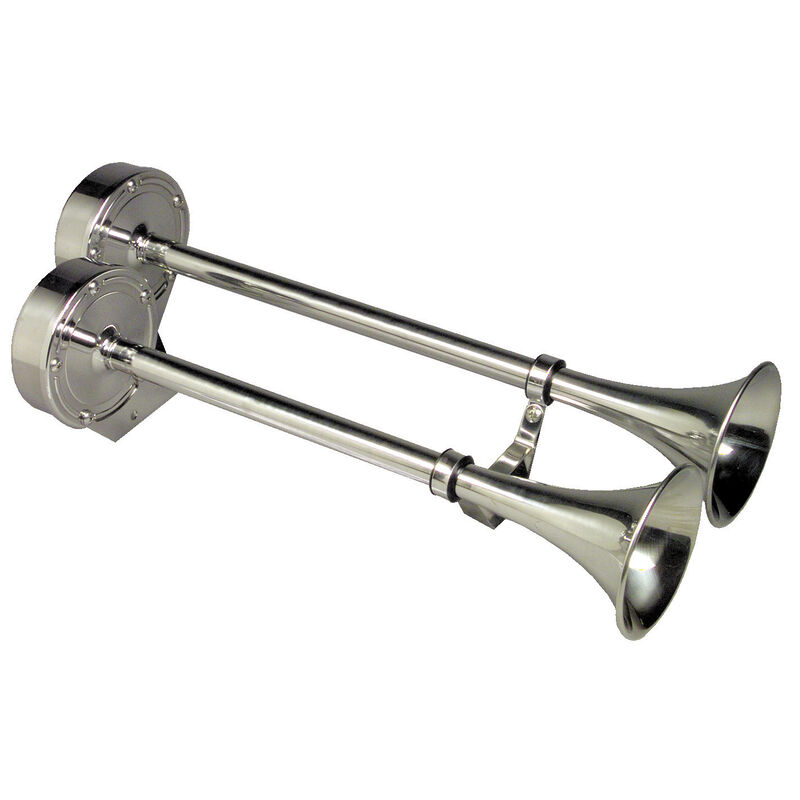Ongaro Stainless Steel Dual Trumpet image number 1
