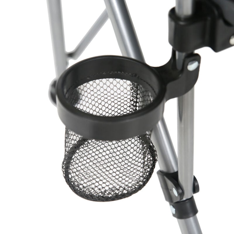 Padded Folding Sports Chair, Blue image number 8