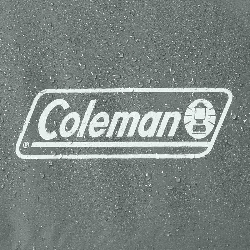 Coleman Skydome 4-Person Camping Tent With Screen Room, Rock Gray image number 9