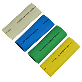 Ancor Adhesive-Lined Heat Shrink Tubing Kit, 8-2/0 AWG, 3/4" dia, 3" L, Assorted