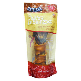 Grillerz Flavor Fusionz Hamskin Wrapped Beef Bone