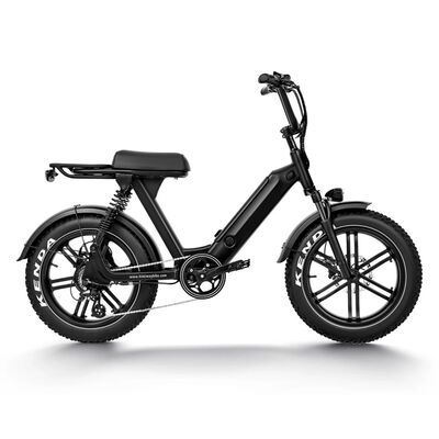 GlareWheel EB-AG 750W Fat Tire Moped-Style Electric Bicycle