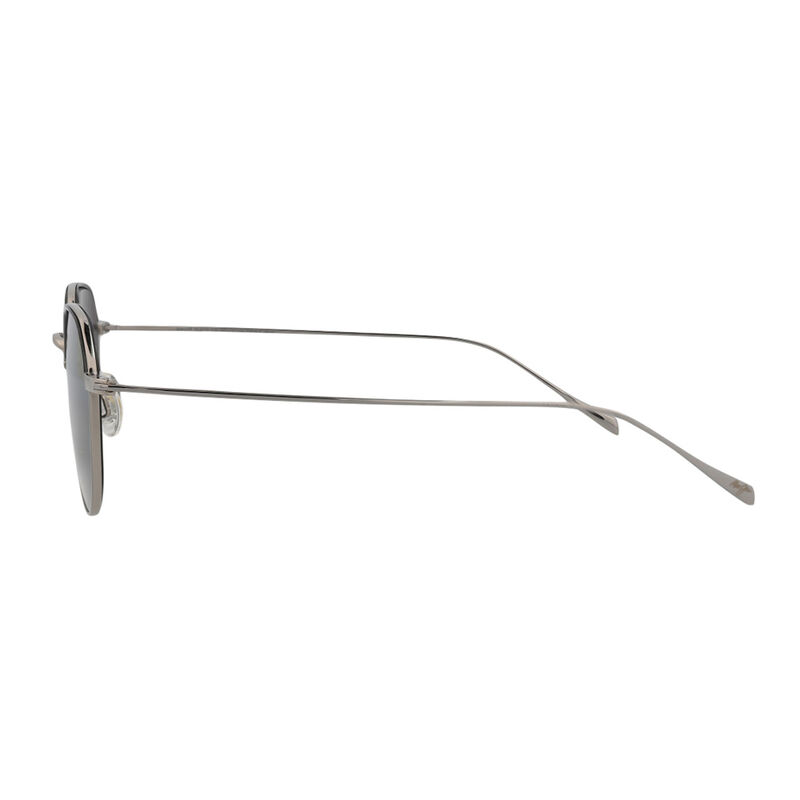 Maui Jim Fashion Round Sunglasses - Titanium Grey image number 3