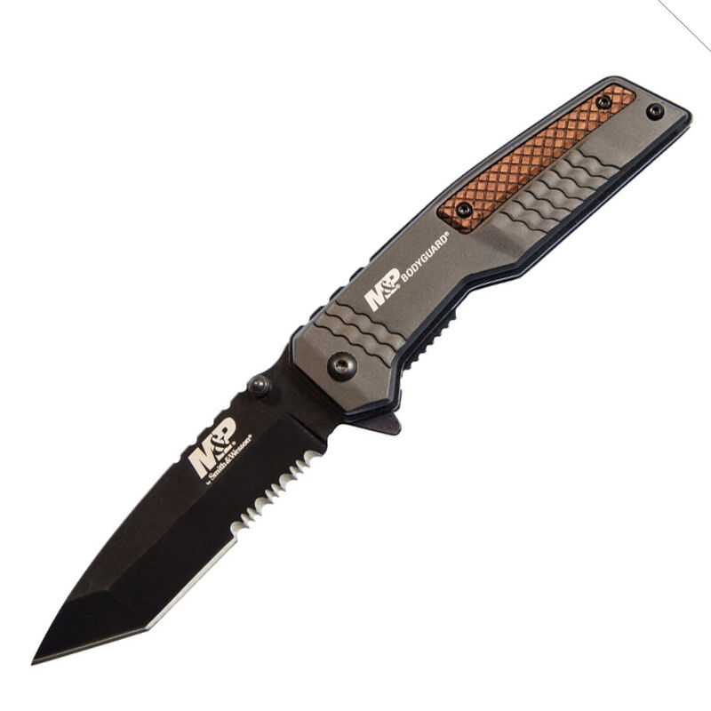  Smith & Wesson M&P Bodyguard Serrated Folding Knife image number 1