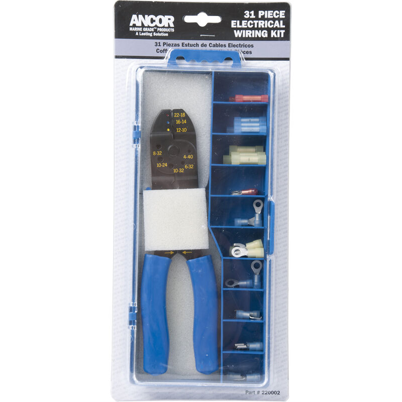 Ancor 30 Piece Premium Connector Kit With Crimp Tool image number 1