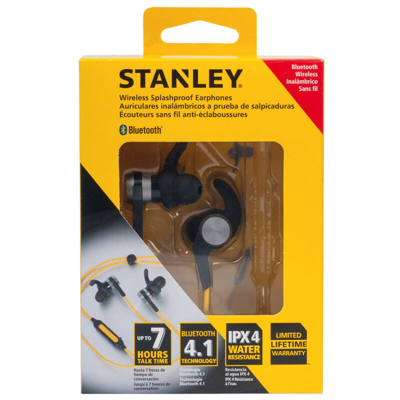 Stanley Wireless Splashproof Earphones image number 2