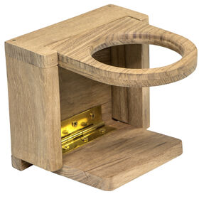 Whitecap Teak Folding Drink Holder