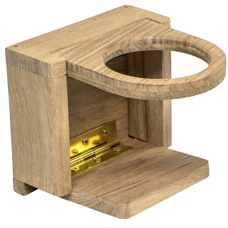 Whitecap Teak Folding Drink Holder image number 1