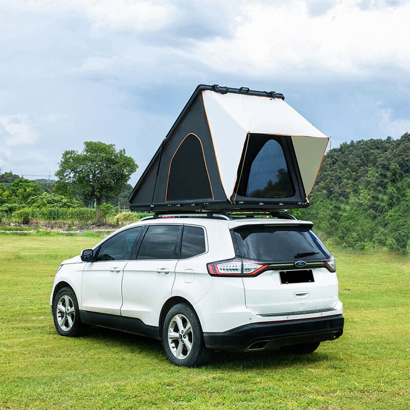 Trustmade Scout Original Triangle Aluminum Hardshell Rooftop Tent with Roof Rack image number 8
