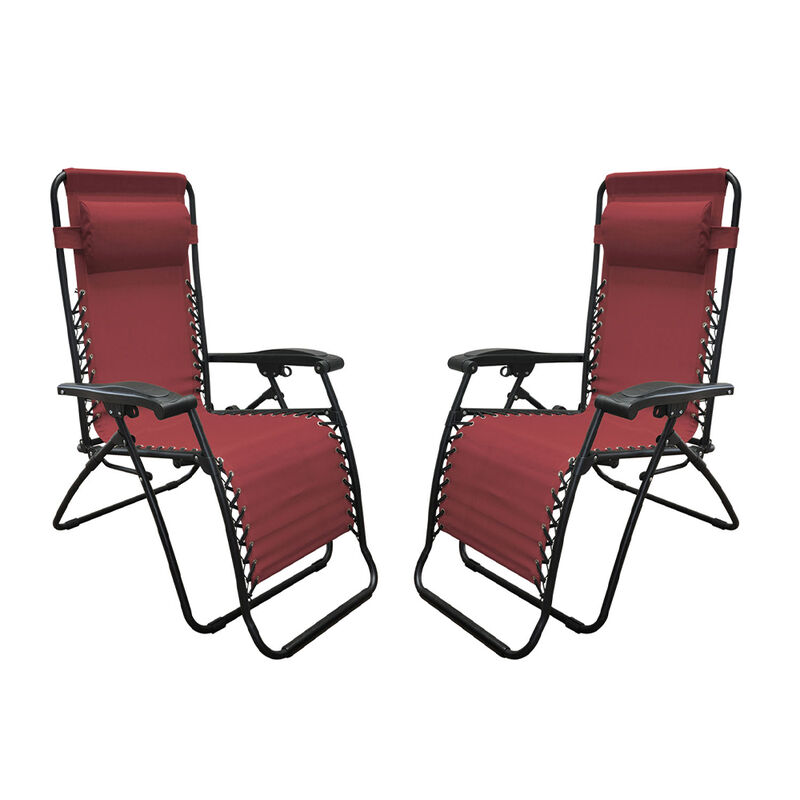 Caravan Canopy Zero Gravity Recliner, 2 Pack image number 4