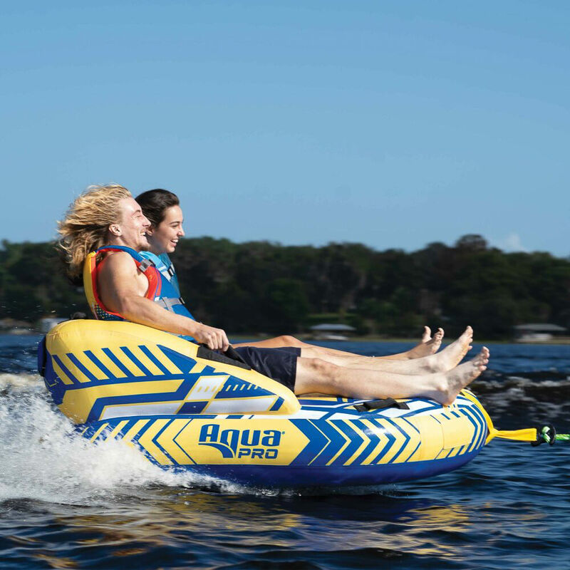 Aqua Pro 65" 2-Rider Chariot Towable Tube image number 4