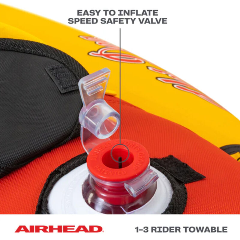 Airhead Triple Dog 3-Rider Towable Tube image number 6