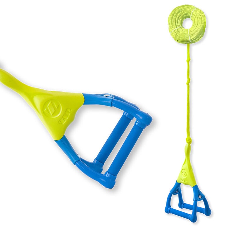 Double ZUP Handle And Rope - Blue/Yellow image number 1