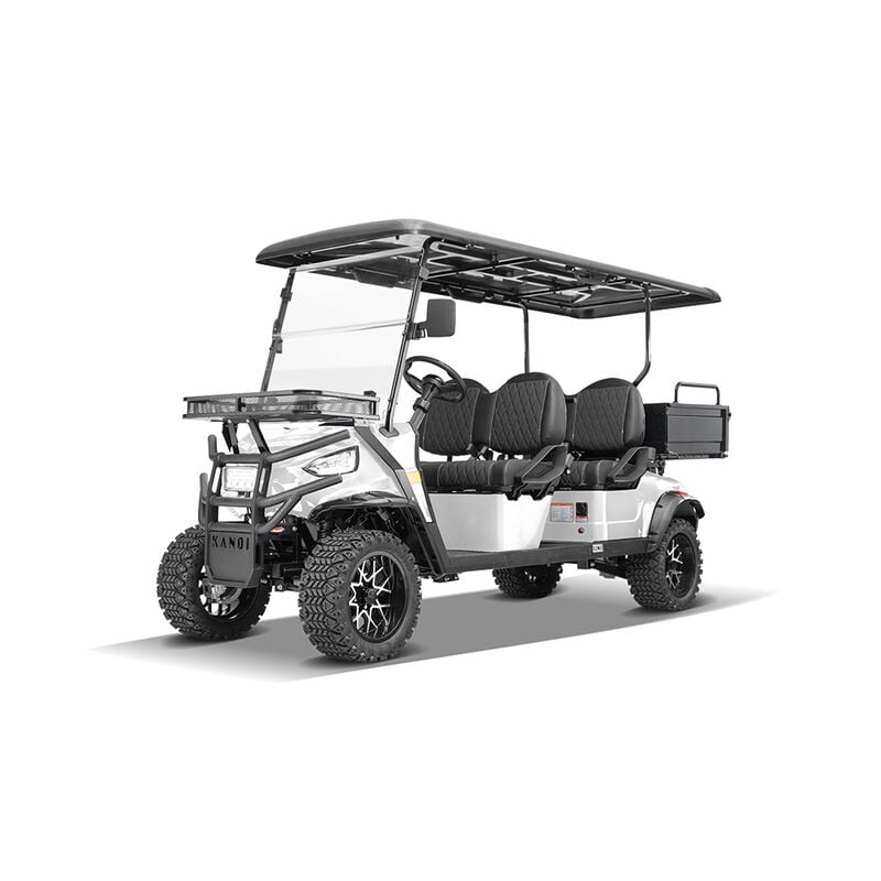 Kandi Kruiser 4-Person Ranch Electric Golf Cart, Max Speed 15 MPH image number 42